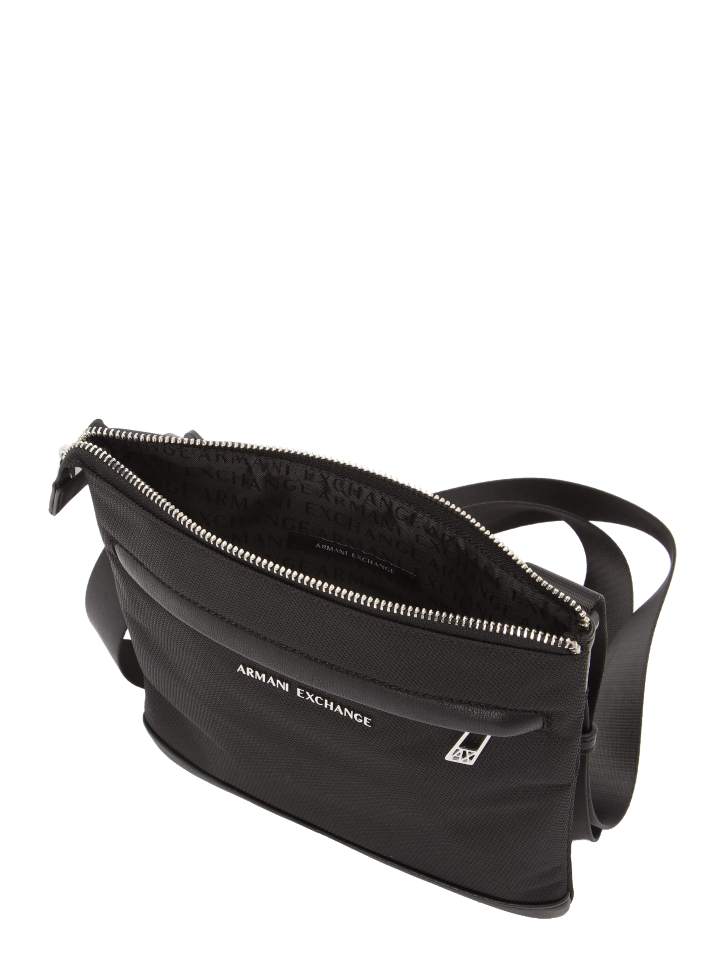 melns ARMANI EXCHANGE Pleca soma 'SINGAPORE'