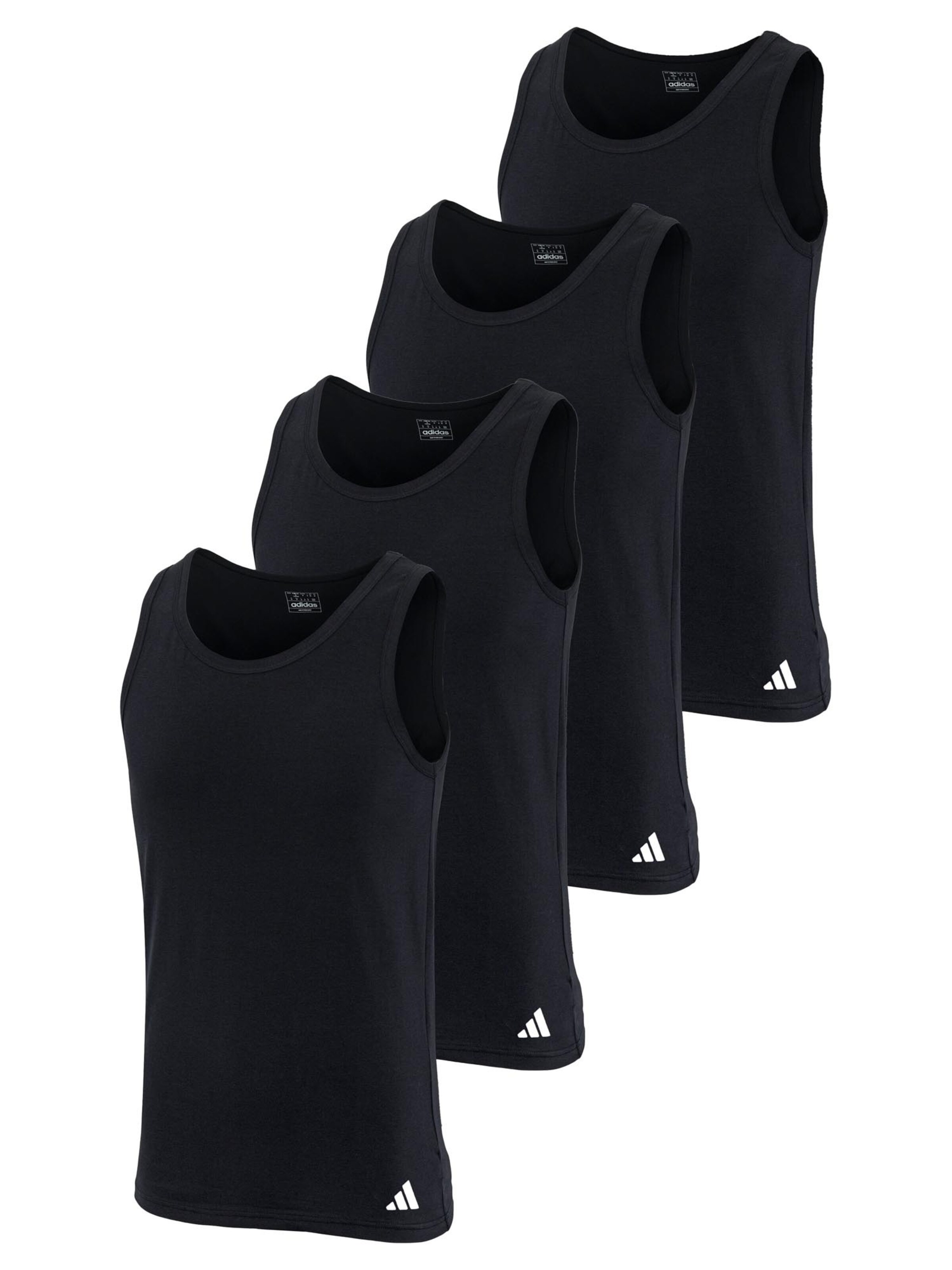 ADIDAS SPORTSWEAR Undershirt 'Active Flex Cotton' in Black: front