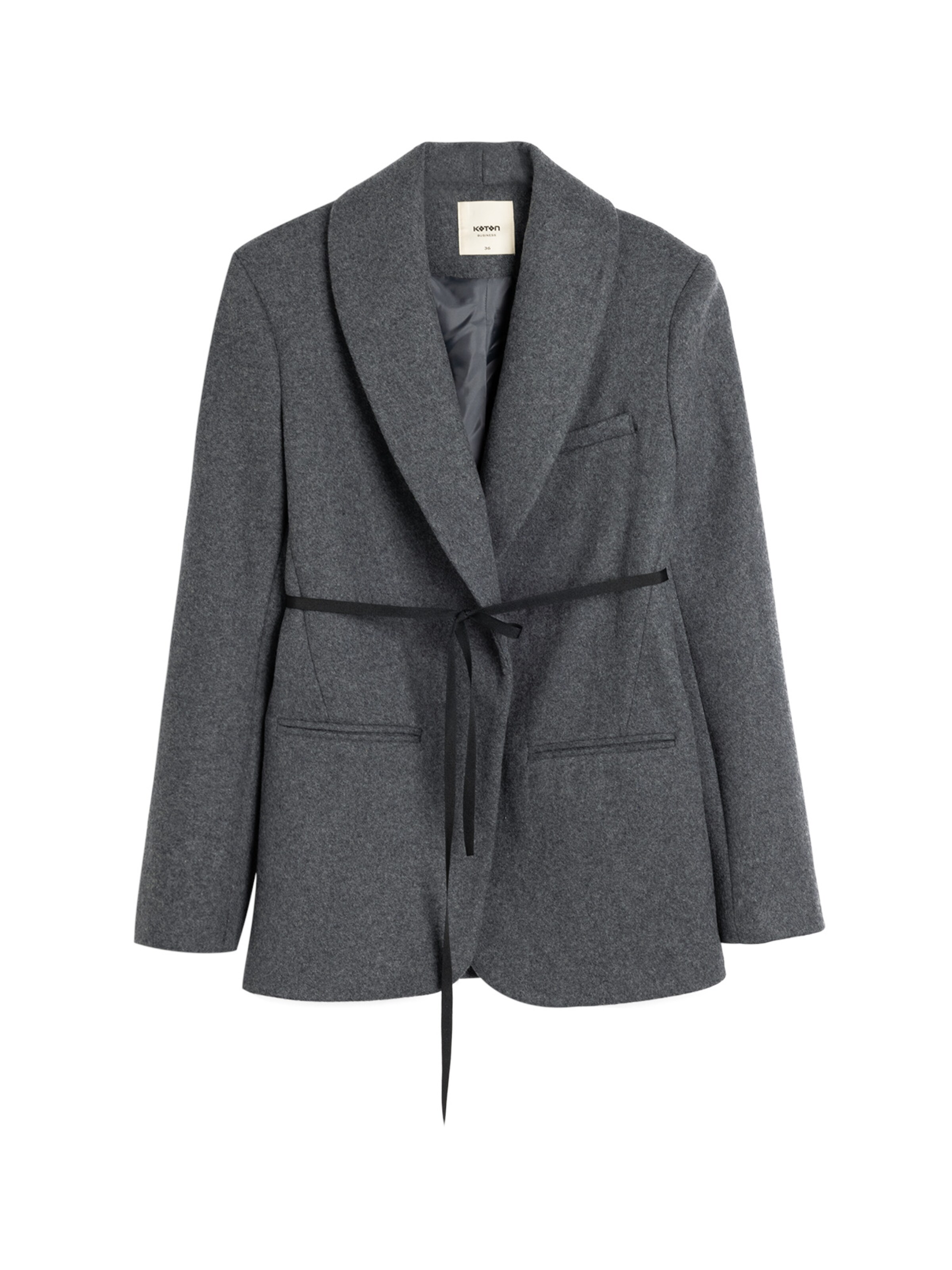 Koton Blazer in Grau: Vorderseite