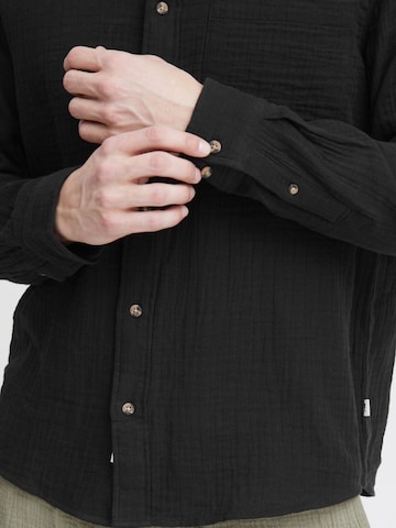 !Solid Regular fit Overhemd 'Lain' in Zwart