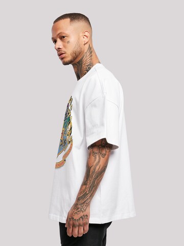 F4NT4STIC Shirt 'Harry Potter Hogwarts' in White