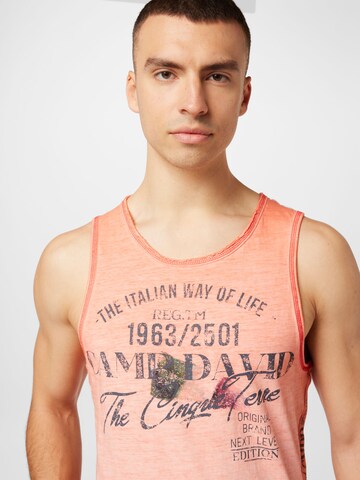 CAMP DAVID Shirt in Rot