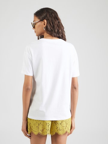 ZABAIONE - Camiseta 'Ch44erie' en blanco