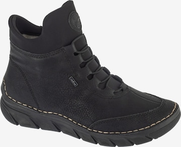 Rieker Veterlaarzen 'Rieker Booties 55069' in Zwart: voorkant