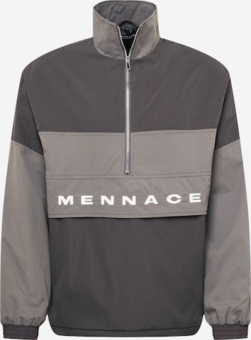 Mennace Between-season jacket in Grey: front