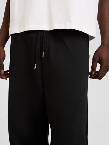 Bershka Wide leg Trousers in Black