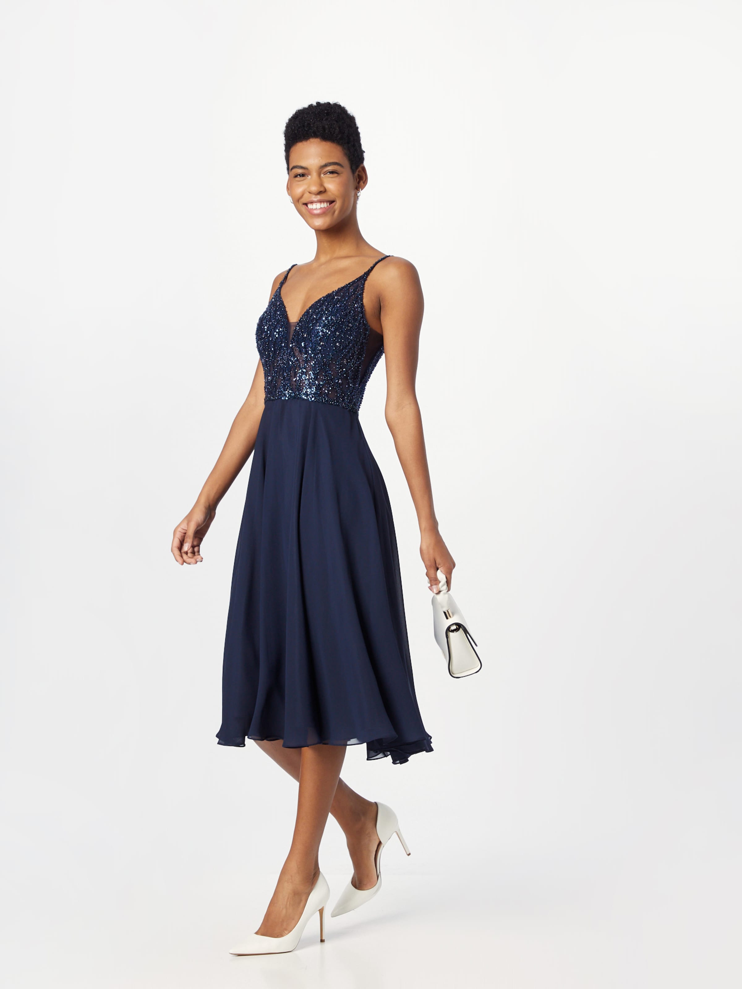 SWING Cocktail Dress in Navy ABOUT YOU