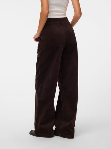 VERO MODA - Loosefit Pantalón 'VMCORA' en marrón