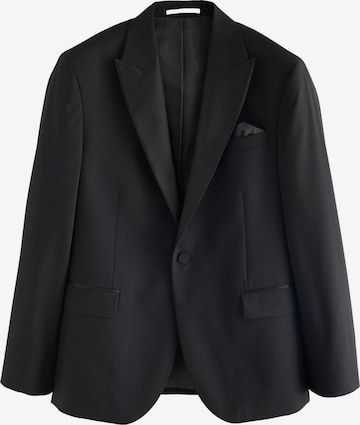 juoda Next Priglundantis modelis Dalykinio stiliaus švarkas: priekis