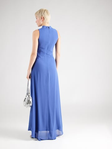 Rochie de seară 'ROSA' de la TFNC pe albastru