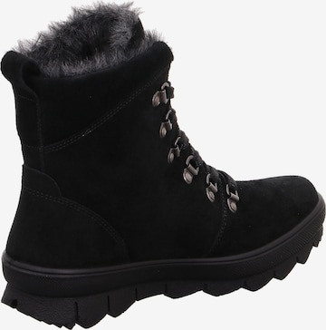 Legero Lace-Up Ankle Boots in Black