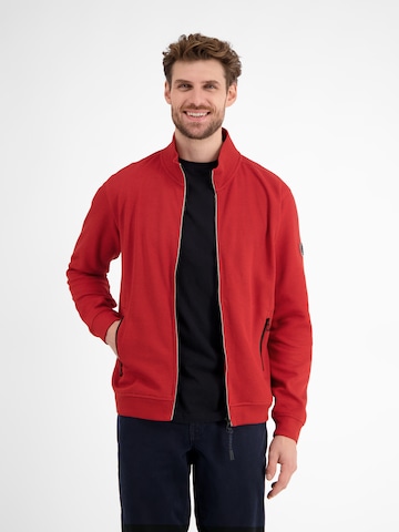 LERROS Sweatvest in Rood: voorkant