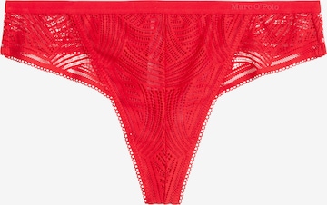 String ' Timeless Lace ' Marc O'Polo en rouge : devant