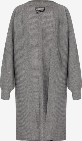 DreiMaster Vintage Knit cardigan in Grey: front