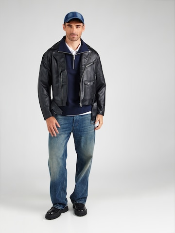 Sweat-shirt Calvin Klein Jeans en bleu