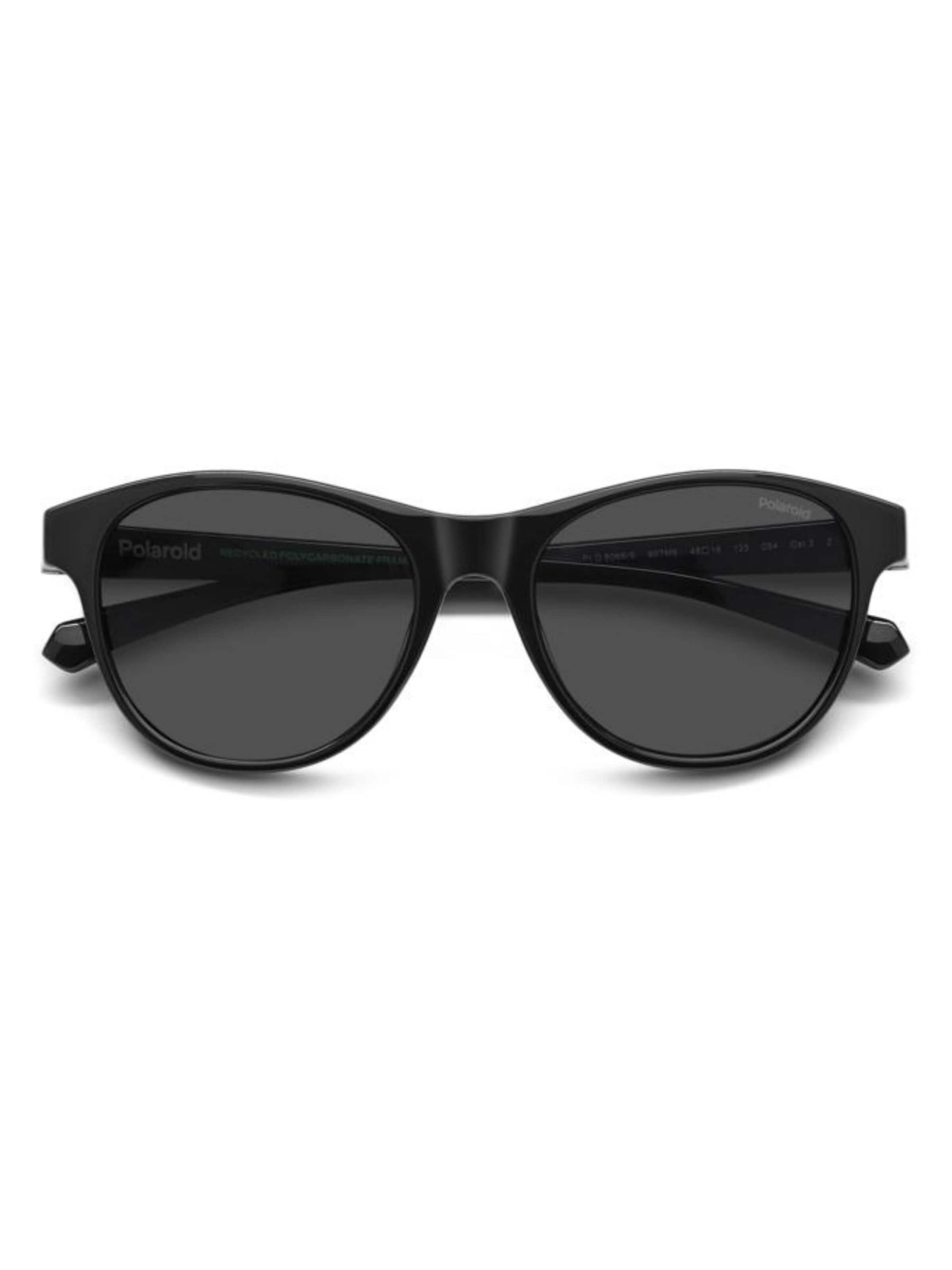 Lunettes de soleil 'Polaroid Kinder PLD 8066/S - 807/M9 Schwarz' Polaroid en noir