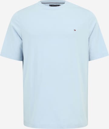 T-Shirt 'ESSENTIAL' TOMMY HILFIGER en bleu : devant