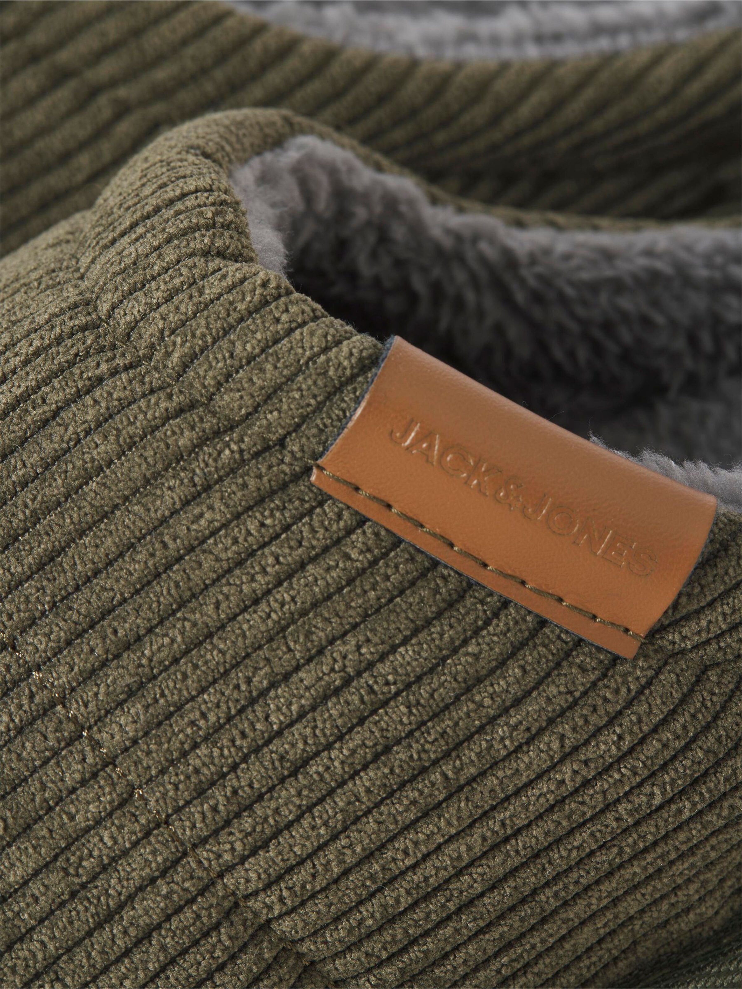 JACK & JONES - Zapatillas de casa en verde