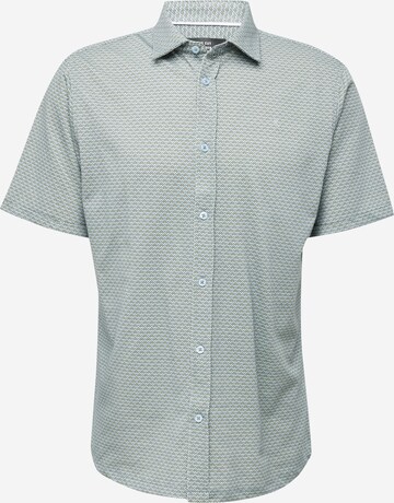 Clean Cut Copenhagen Regular fit Button Up Shirt 'Valencia' in Blue: front