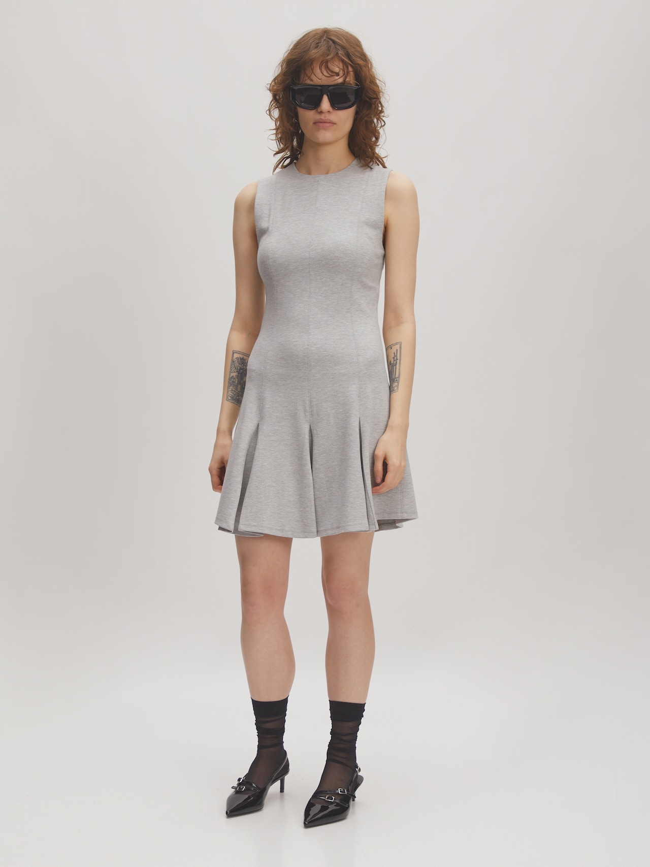 EDITED Produkte Kleid 'Norina' hellgrau