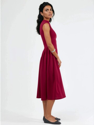 Busem Dress in Red
