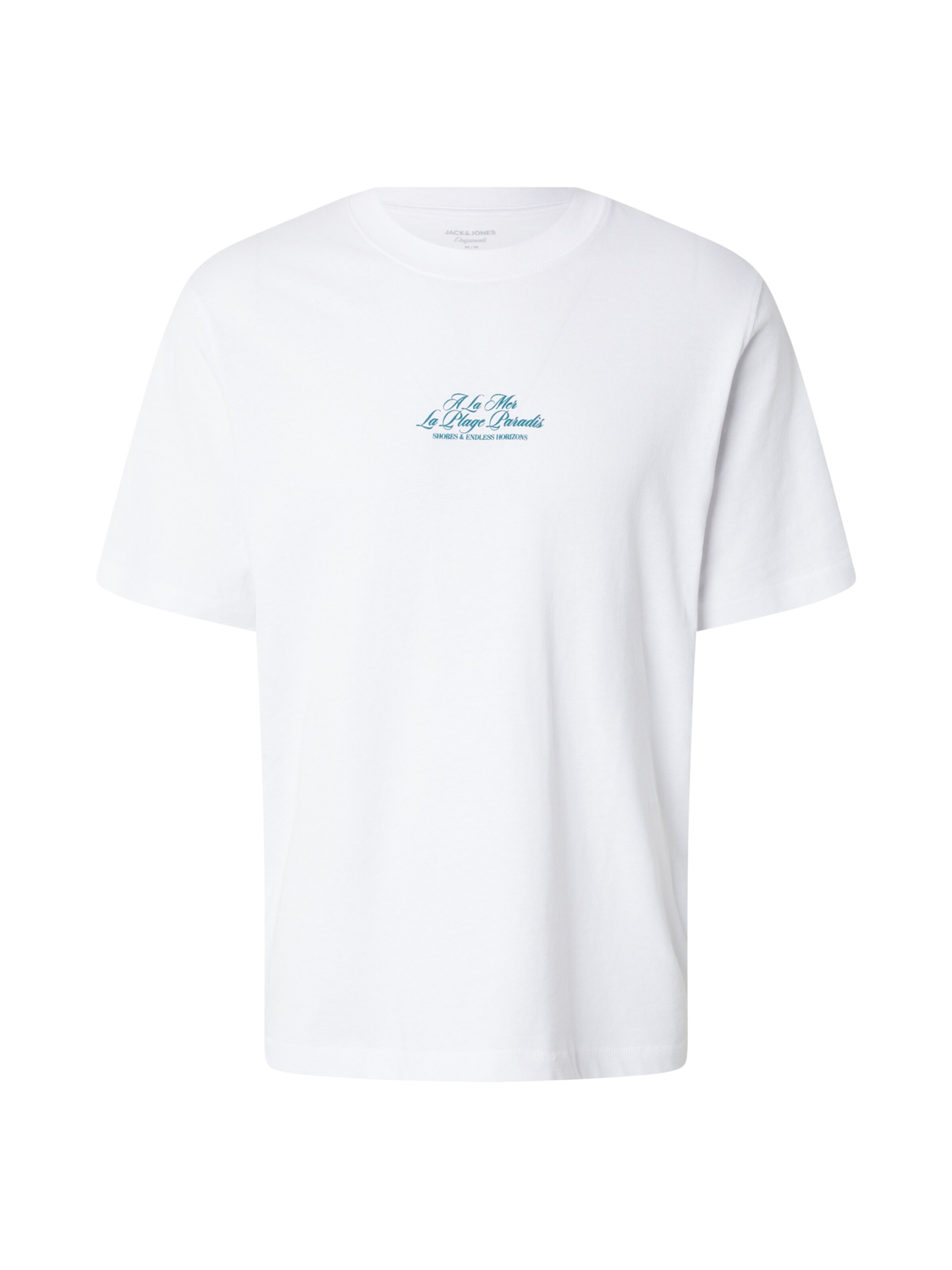 JACK & JONES - Camiseta 'JORCASSIS' en blanco: frente