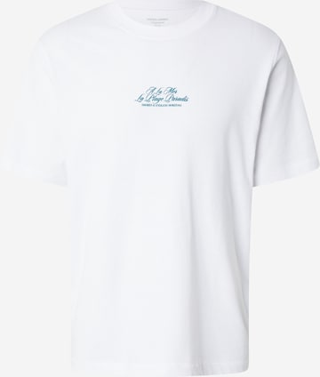JACK & JONES Μπλουζάκι 'JORCASSIS' σε λευκό: μπροστά
