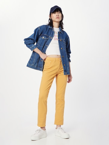 Coupe slim Jean s.Oliver en jaune