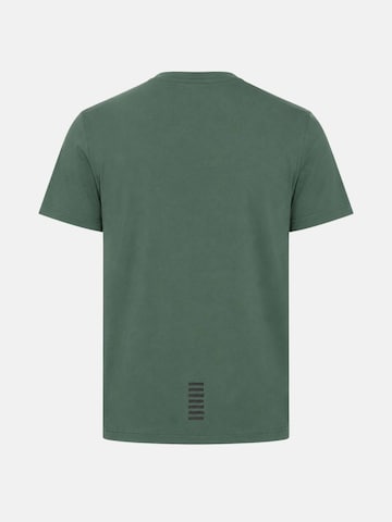 EA7 Emporio Armani T-shirt 'JERSEY T-SHIRT' i grön