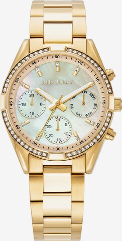 Julie Julsen Analog Watch in Gold: front