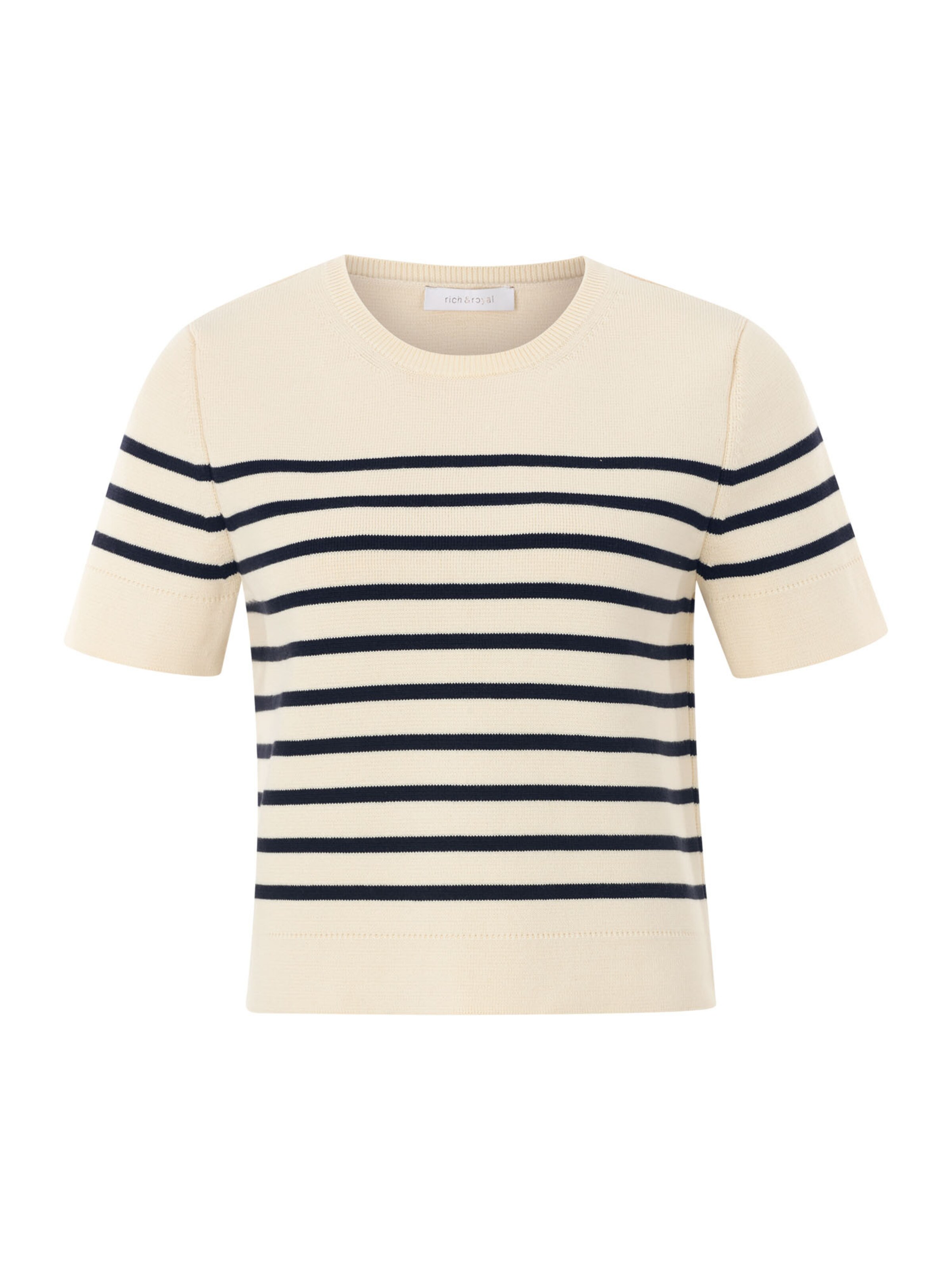 Rich & Royal Pullover in Weiß: Vorderseite