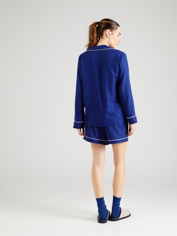 Lauren Ralph Lauren Korte pyjama in Blauw