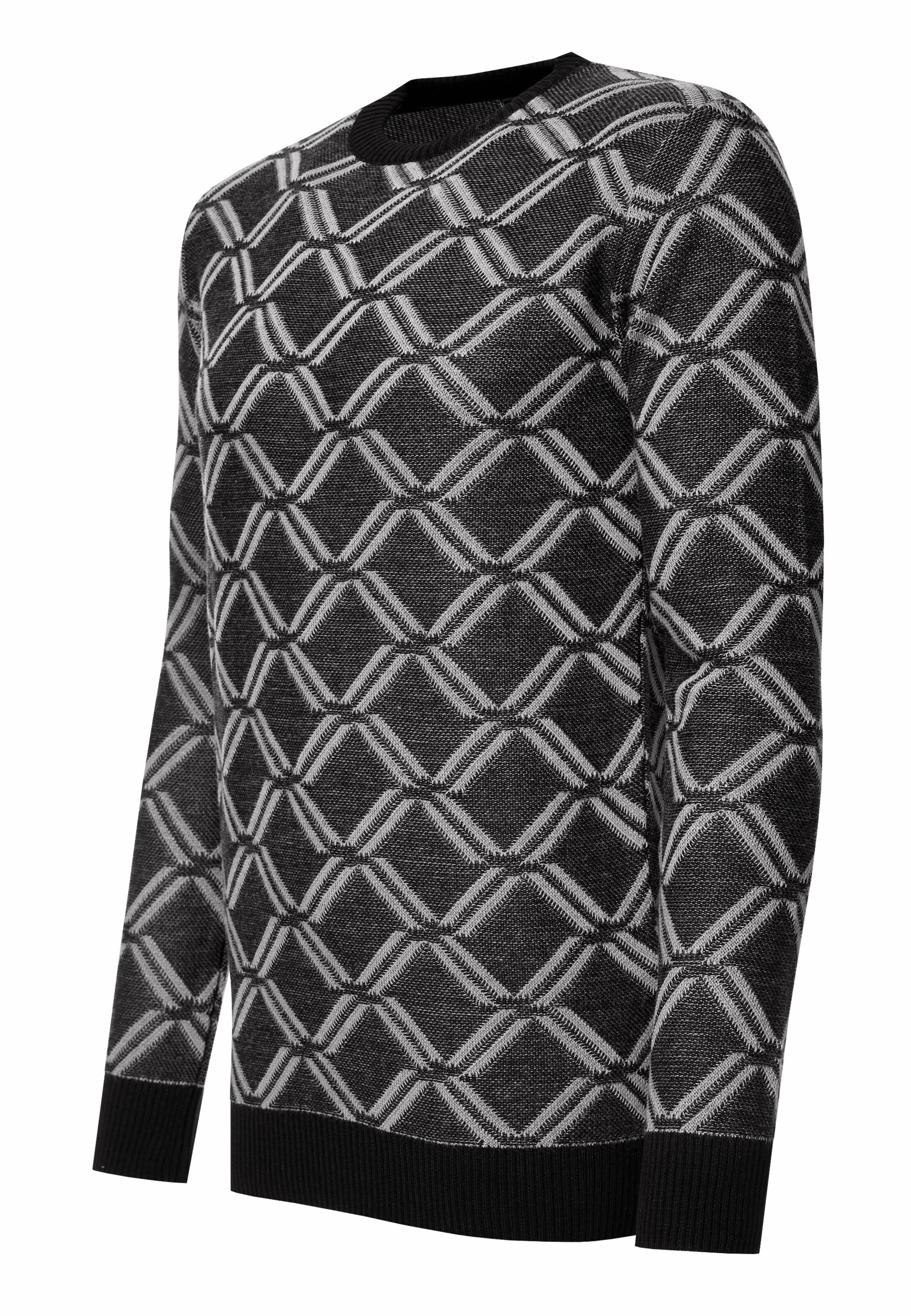 Rusty Neal Pullover in Grau