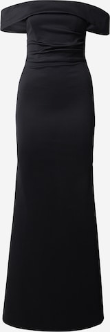 juoda WAL G. Vakarinė suknelė 'ALEX': priekis