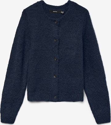 VERO MODA Knit cardigan 'VMNOVAH' in Blue: front