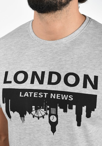 !Solid T-Shirt 'Cimo' in Grau
