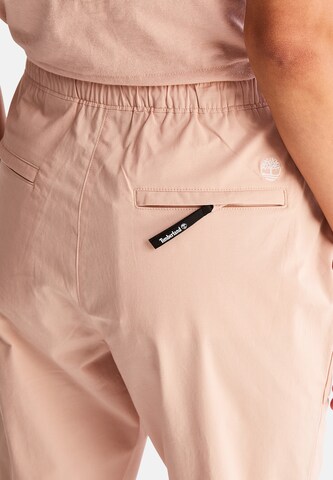 TIMBERLAND Slim fit Pants 'PU Pant' in Pink