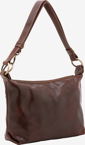 Viola Castellani Shoulder Bag in Brown: front