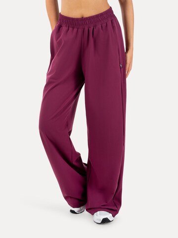 Smilodox Loosefit Broek in Lila