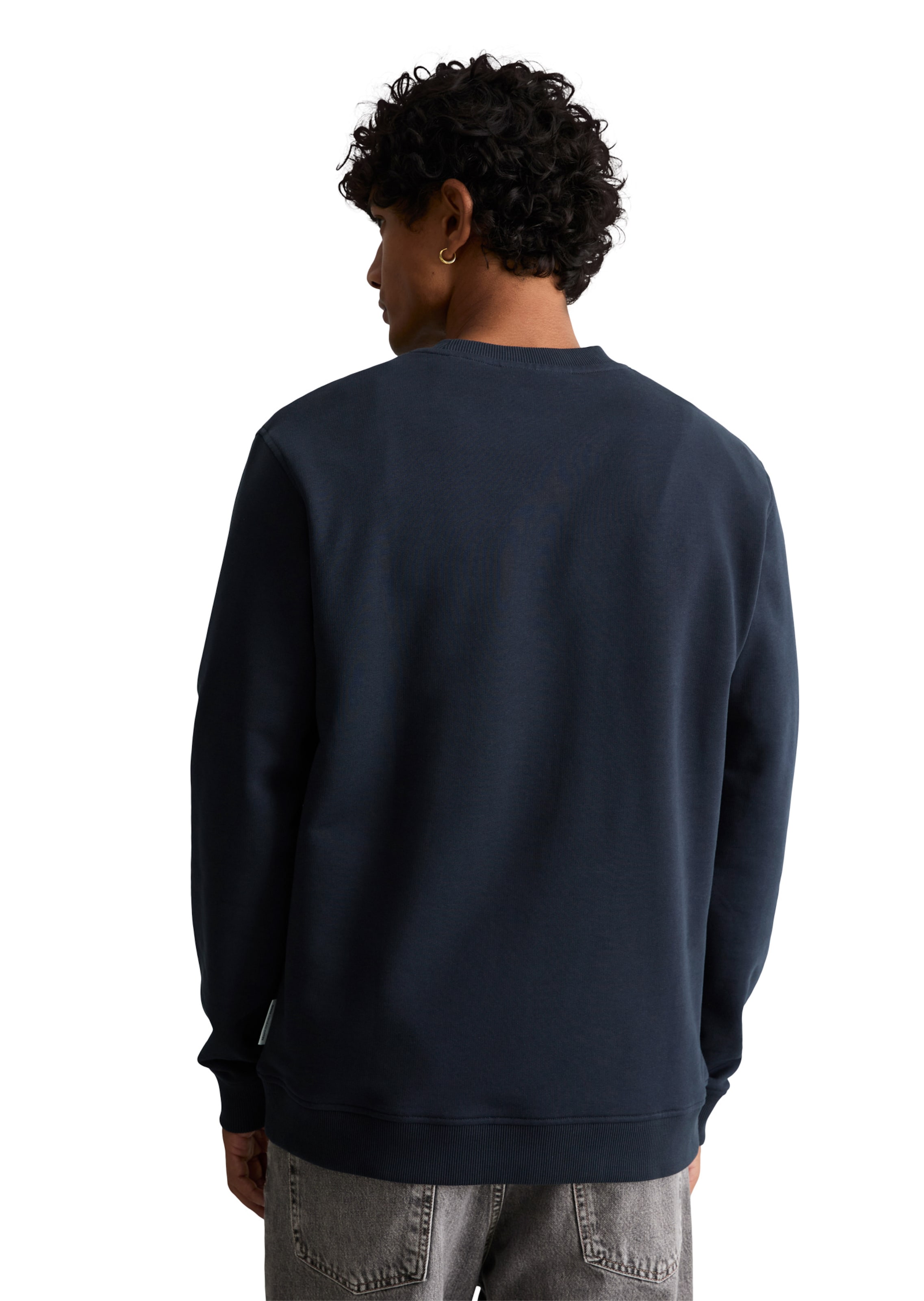 Marc O'Polo DENIM Sweatshirt r in Blau: Rückseite