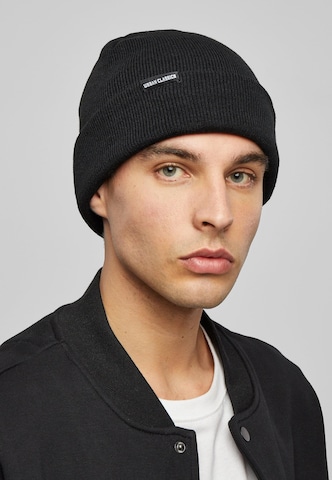 Urban Classics - Gorros em preto: frente