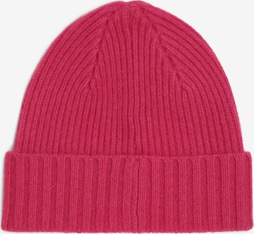 Marie Lund Beanie in Pink: front