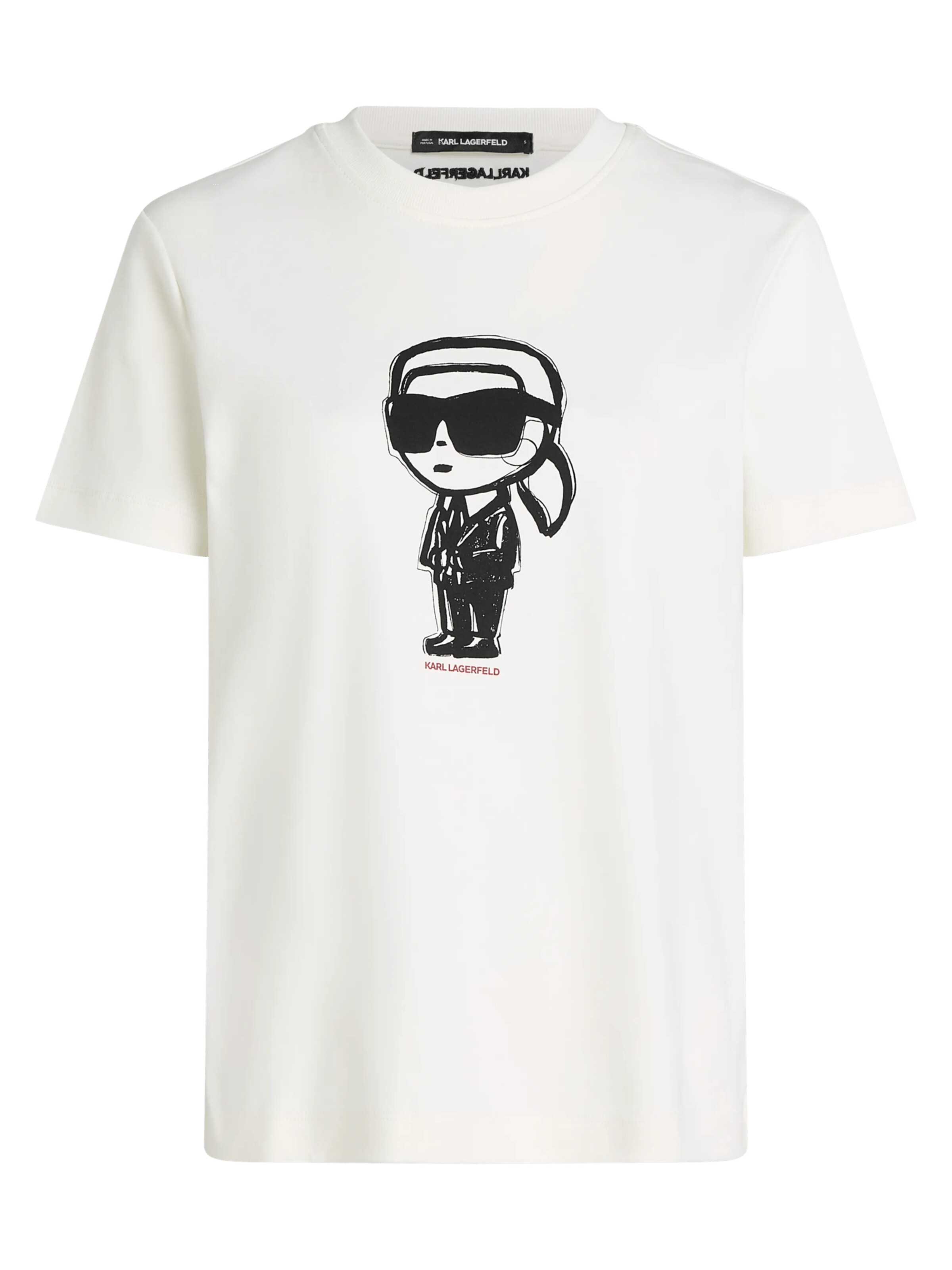 Karl Lagerfeld T-Shirt in Weiß: Vorderseite