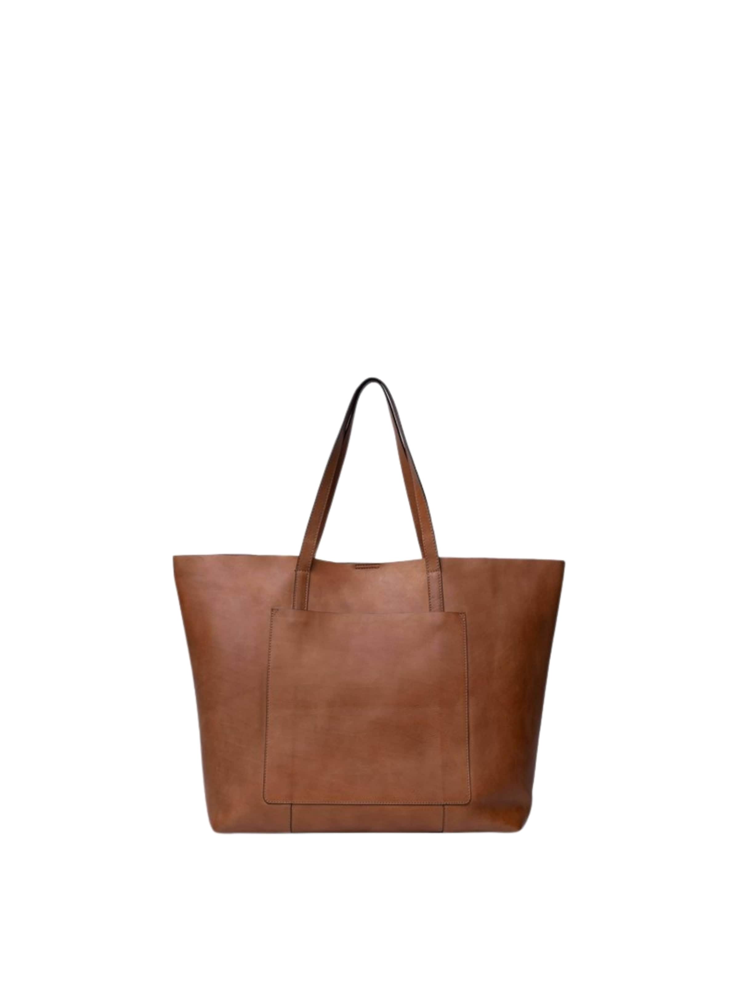 Cabas ' Nuha ' RE:DESIGNED en beige : devant