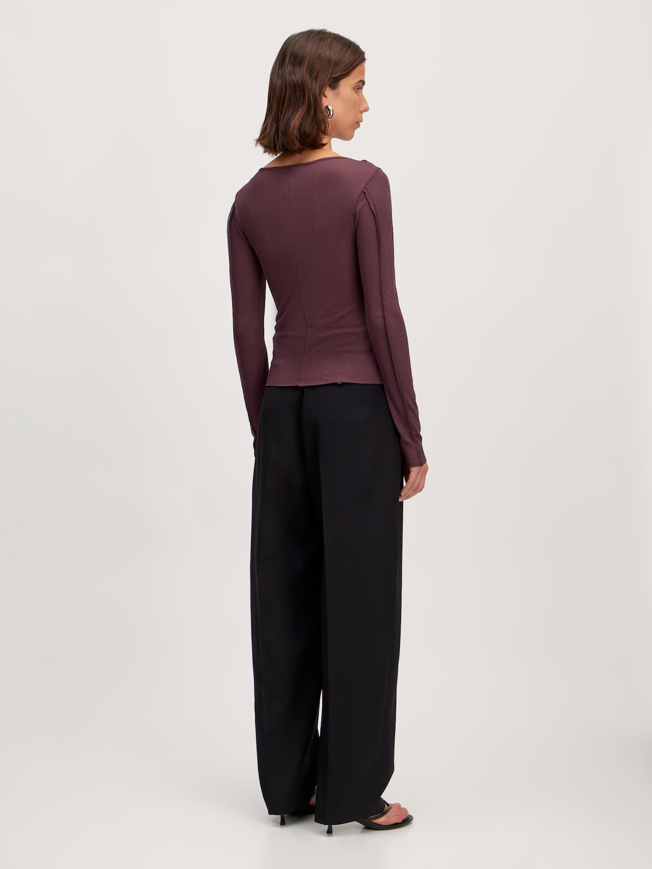 EDITED Produkte Shirt 'Halima' burgunder