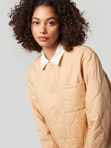 LENI KLUM x ABOUT YOU Between-Season Jacket 'Teresa' in Beige