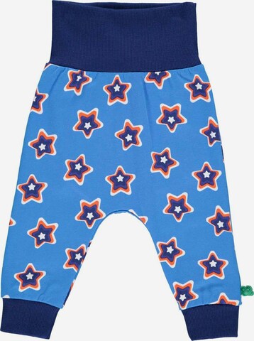 Effilé Pantalon Fred's World by GREEN COTTON en bleu : devant