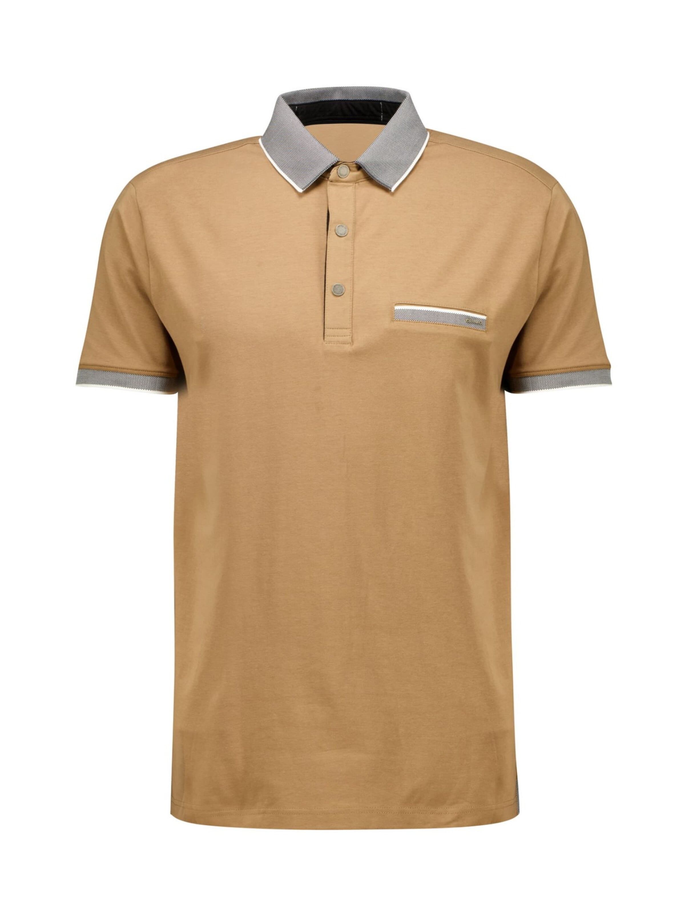 Deeluxe Shirt in Braun: Vorderseite