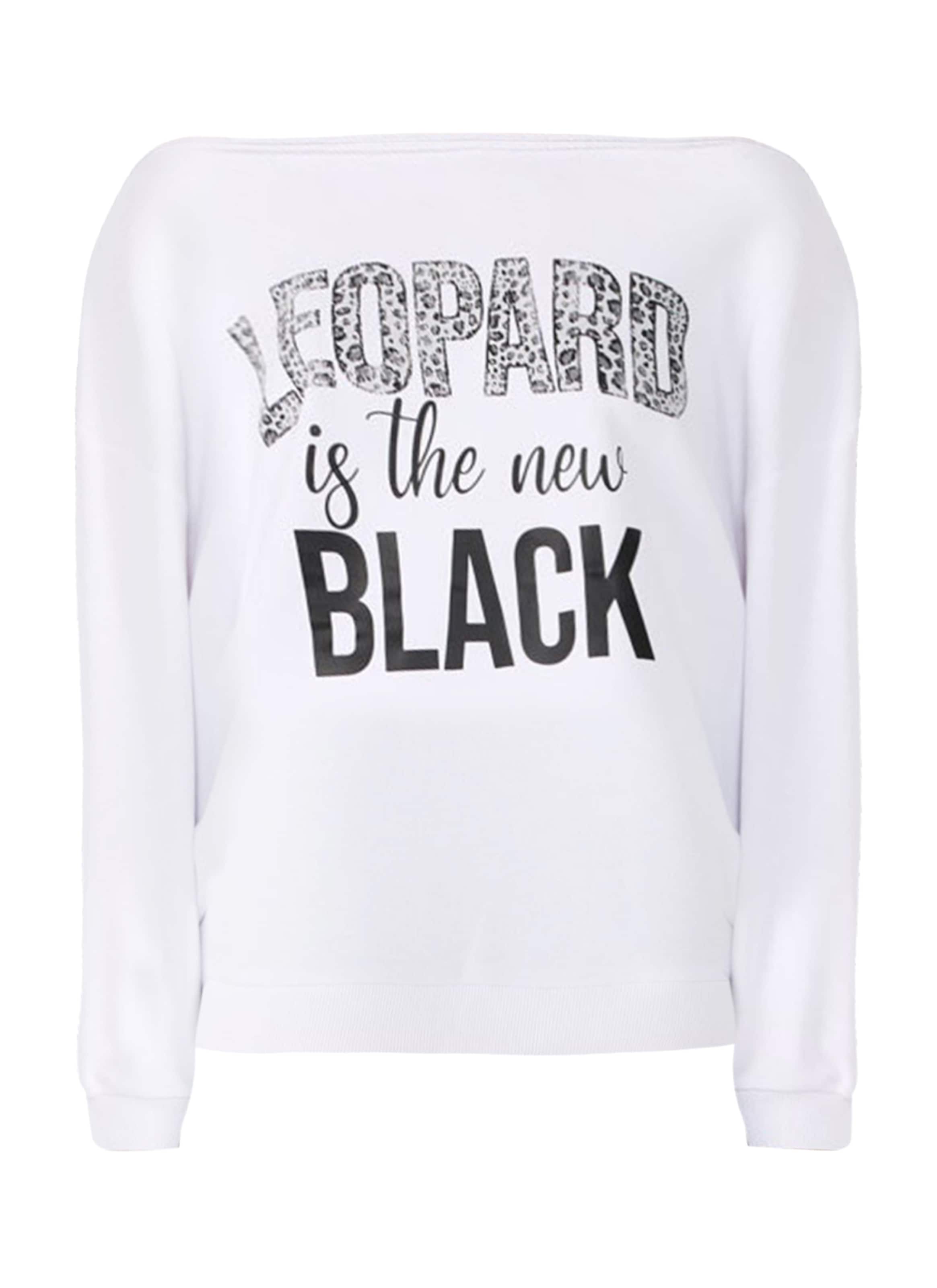 No Matter What Pullover in Weiß: Vorderseite