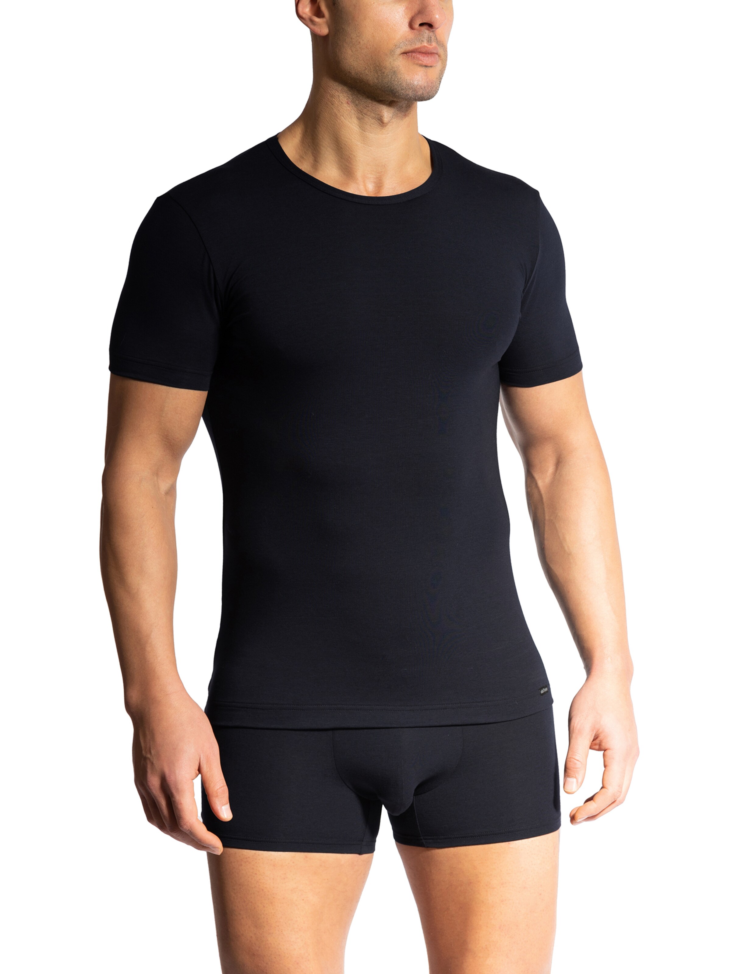 T-Shirt ' RED2400 ' Olaf Benz en bleu : devant